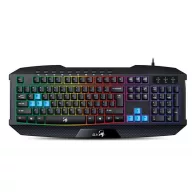   Billentyűzet, vezetékes, USB, HUN, gaming, GENIUS "Scorpion K215"