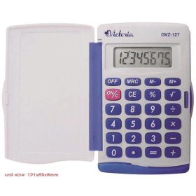   Zsebszámológép, 8 számjegy, VICTORIA OFFICE, "GVZ-127"