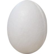 Styropor tojás, 55-60 mm, 10 db