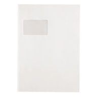   Boríték, TC4, szilikonos, bal ablakos (50 x 100), VICTORIA PAPER