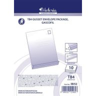   Redős-talpas tasak csomag, TB4, szilikonos, 40 mm talp, VICTORIA PAPER, barna gascofil