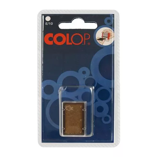 Bélyegző cserepárna, 2 db/bliszter, COLOP "E/10", natúr