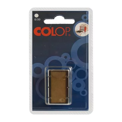 Bélyegző cserepárna, 2 db/bliszter, COLOP "E/20", natúr