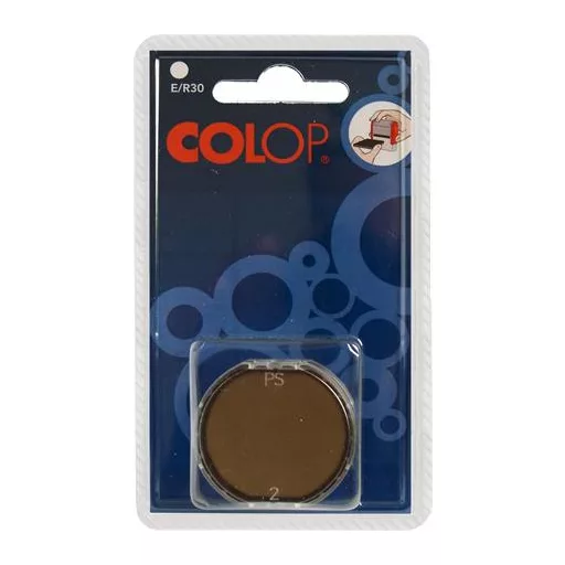 Bélyegző cserepárna, 2 db/bliszter, COLOP "E/R30", natúr