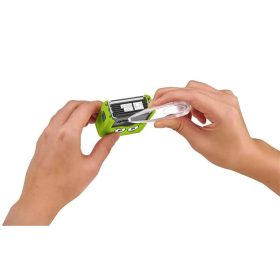   Bélyegző textilhez, kirakós COLOP "Marky", zöld ház, fekete párnával