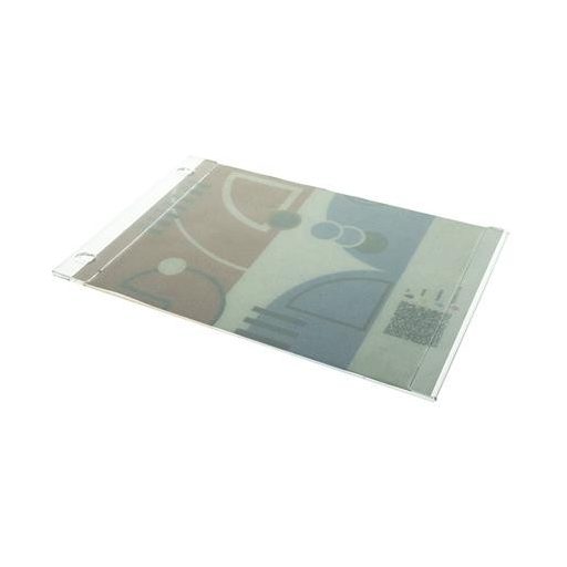 Dokumentumtartó, fali, A4, plexi, álló, ANTRA, átlátszó