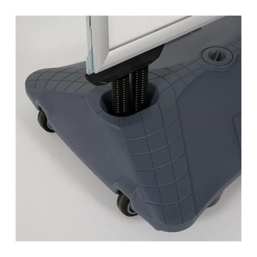 Megállító tábla, poszteres, víztartályos, A1 méret, 59,4x84,1 cm