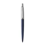   Golyóstoll, 0,7 mm, ezüst színű klip, royal kék tolltest, PARKER, "Royal Jotter", kék