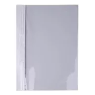   Gyorsfűző, kemény hátlappal, PVC, A4, VICTORIA OFFICE, fehér