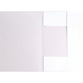 Pólyás dosszié, karton, A4, VICTORIA OFFICE, fehér