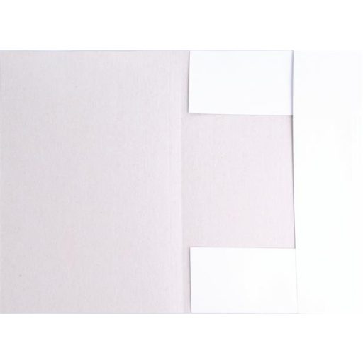 Pólyás dosszié, karton, A4, VICTORIA OFFICE, fehér