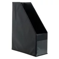 Iratpapucs, PVC, 95 mm, VICTORIA OFFICE, fekete