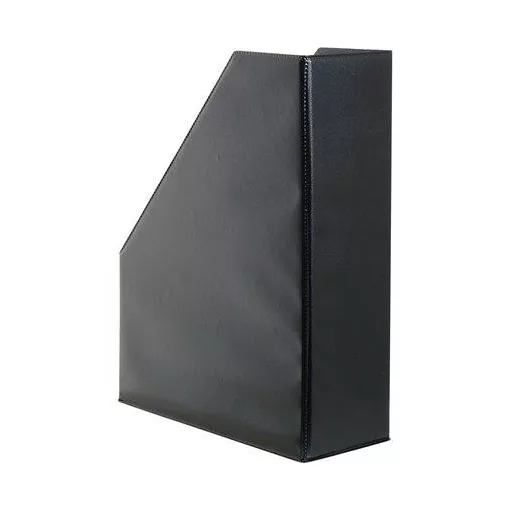 Iratpapucs, PVC, 95 mm, VICTORIA OFFICE, fekete