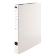   Gyűrűs könyv, 2 gyűrű, 35 mm, A4, PP/karton, VICTORIA OFFICE, fehér