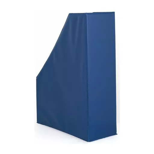Iratpapucs, PVC, 95 mm, VICTORIA OFFICE, kék