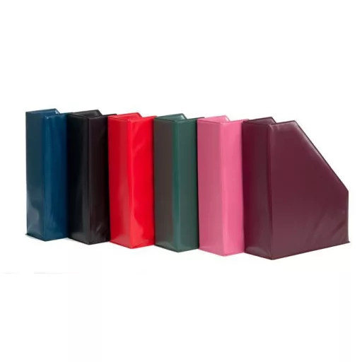 Iratpapucs, PVC, 95 mm, VICTORIA OFFICE, zöld