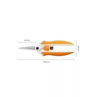   Varróolló, 15 cm, FISKARS "EasyAction™", narancssárga