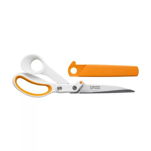 Szabóolló, 25 cm, FISKARS "Amplify", fehér