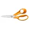 Olló, konyhai, 18 cm FISKARS "Classic", narancssárga
