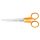 Olló, papírvágó, 17 cm, FISKARS "Classic" narancssárga