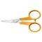 Varróolló, 10 cm, hajlított, FISKARS "Classic", narancssárga