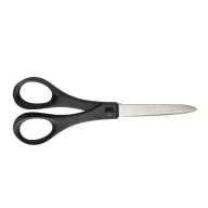   Olló, papírvágó, 18 cm, FISKARS "Essential", fekete