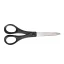 Olló, papírvágó, 18 cm, FISKARS "Essential", fekete