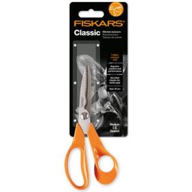   Olló, konyhai, 18 cm FISKARS "Classic", narancssárga