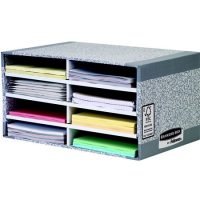 Karton fiókos és polcos tárolórendszerek