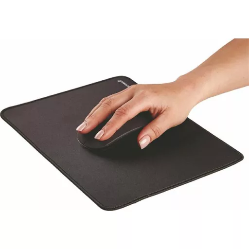 Egéralátét, textil borítás, XL méret, FELLOWES "Breyta", fekete