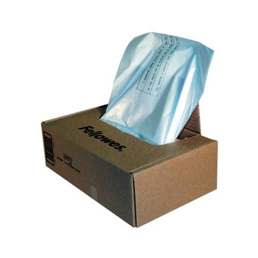 Hulladékgyűjtő zsák iratmegsemmisítőhöz, 150-160 literes kapacitásig, FELLOWES