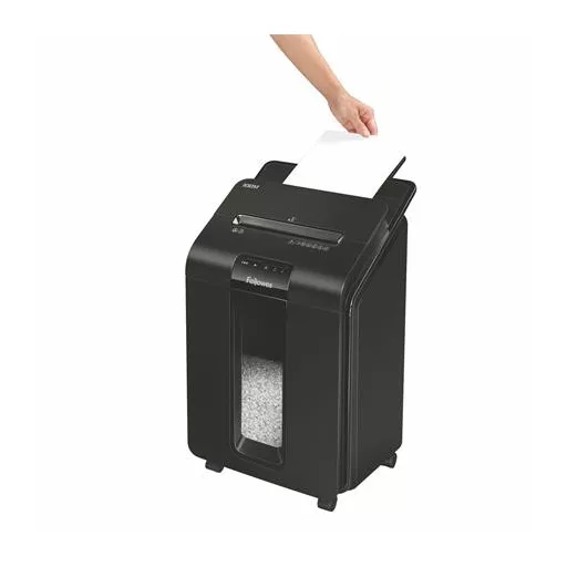 Iratmegsemmisítő, minikonfetti, 90 lap, FELLOWES "AutoMax™ 100M"