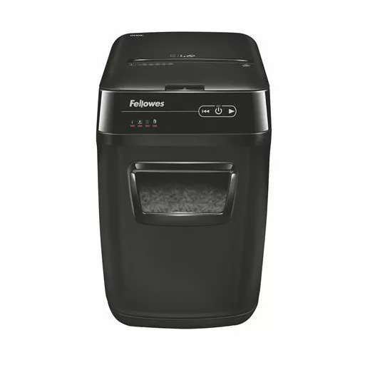 Iratmegsemmisítő, konfetti, 180 lap, FELLOWES "AutoMax™ 200C"