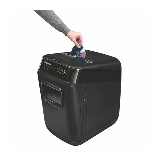 Iratmegsemmisítő, konfetti, 180 lap, FELLOWES "AutoMax™ 200C"