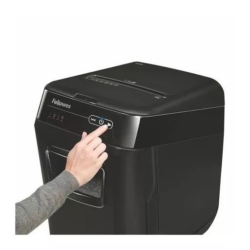 Iratmegsemmisítő, konfetti, 130 lap, FELLOWES "AutoMax™ 150C"