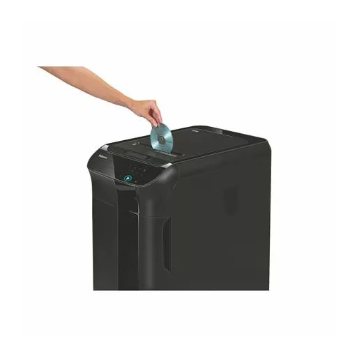 Iratmegsemmisítő, konfetti, 500 lap, FELLOWES "AutoMax™ 550C"