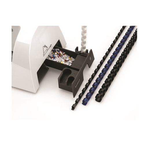 Spirálozógép, műanyag spirálkötéshez, manuális, 120 lap, FELLOWES "Starlet 2+"