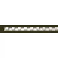 Spirál, műanyag, 6 mm, 10-20 lap, FELLOWES, 100 db, fehér