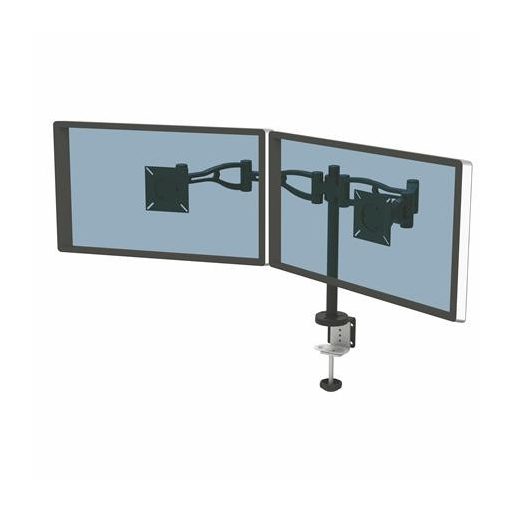 Monitortartó kar, kettő monitorhoz, FELLOWES "Vista™"