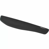   Csuklótámasz billentyűzethez, habtöltésű, FELLOWES "PlushTouch™", fekete
