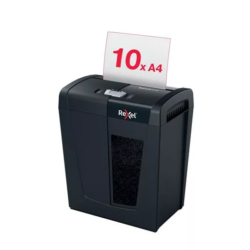 Iratmegsemmisítő, konfetti, 10 lap, REXEL, "Secure X10"
