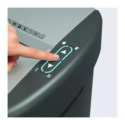Iratmegsemmisítő, mikrokonfetti, 200 lap, REXEL "ShredMax AutoFeed+ 200M P5"