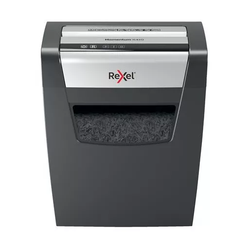 Iratmegsemmisítő, konfetti, 10 lap, REXEL, "Momentum X410"