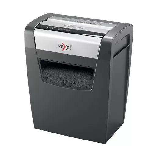 Iratmegsemmisítő, konfetti, 12 lap, REXEL, "Momentum X312"