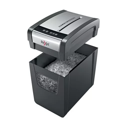 Iratmegsemmisítő, konfetti, 12 lap, REXEL, "Momentum X312-SL"