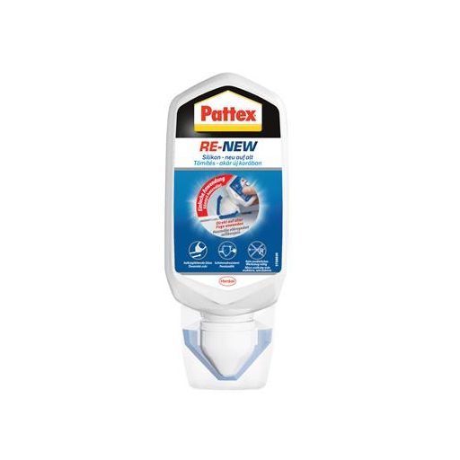 Szilikon felújító, 80 ml, HENKEL "Pattex Re-New", fehér