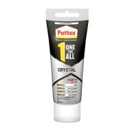   Ragasztó, építési-szerelési, 90 g, HENKEL "Pattex One for All Crystal"