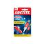 Pillanatragasztó gél, 2 g + 4 ml, HENKEL "Loctite Super Bond Plastik"