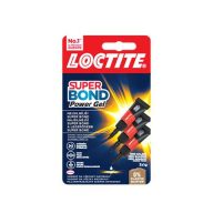   Pillanatragasztó gél, 3 x 1 g, HENKEL "Loctite Super Bond POWER Gél Mini Trio"