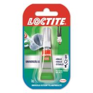   Pillanatragasztó, 3 g, HENKEL "Loctite Super Bond Liquid"